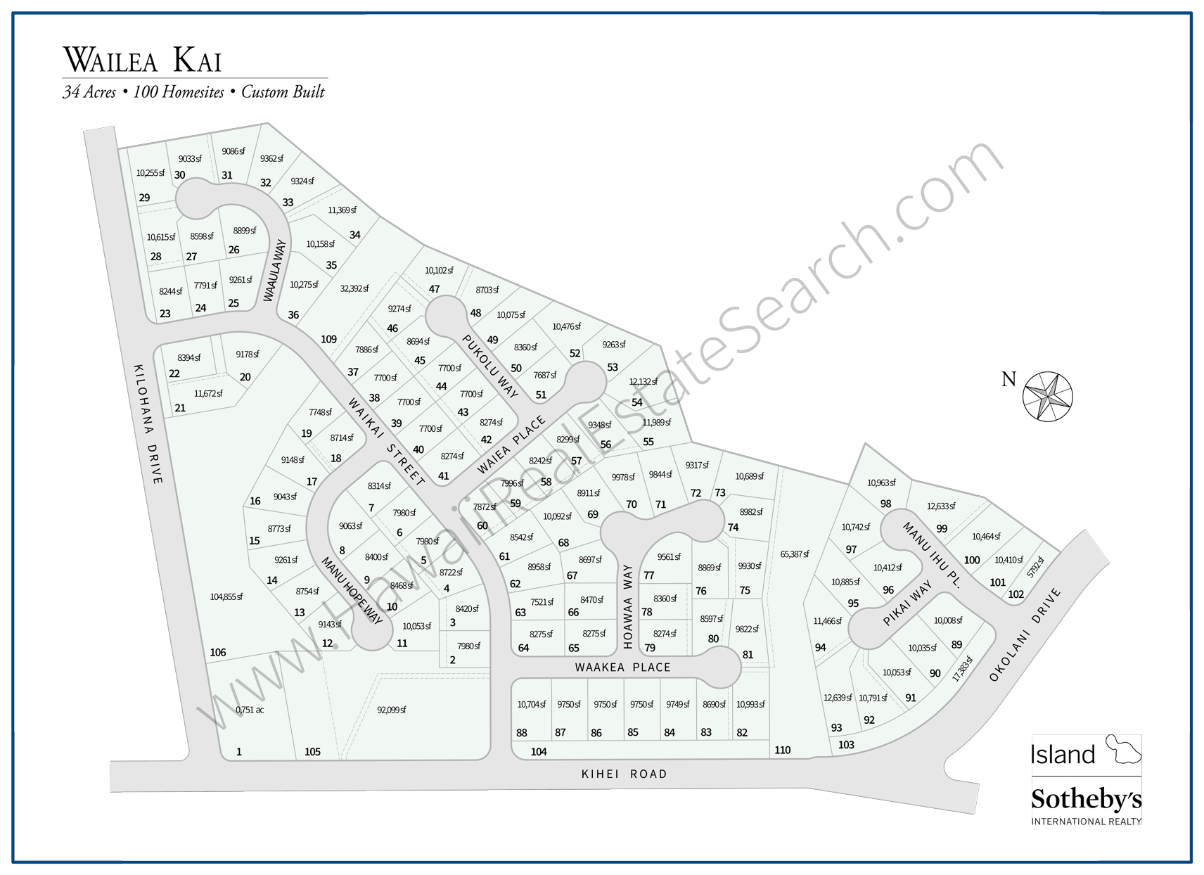 Wailea Kai Map Updated 2020
